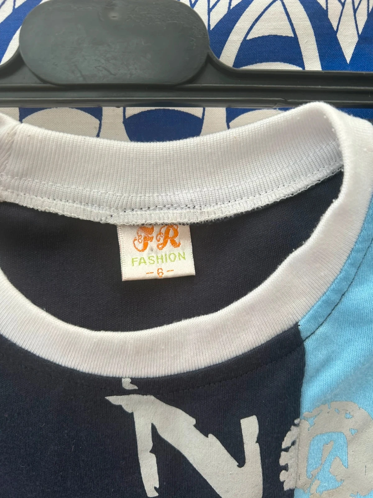Blauwe jongens tanktop 6 jaar sport voetbal – photo 2